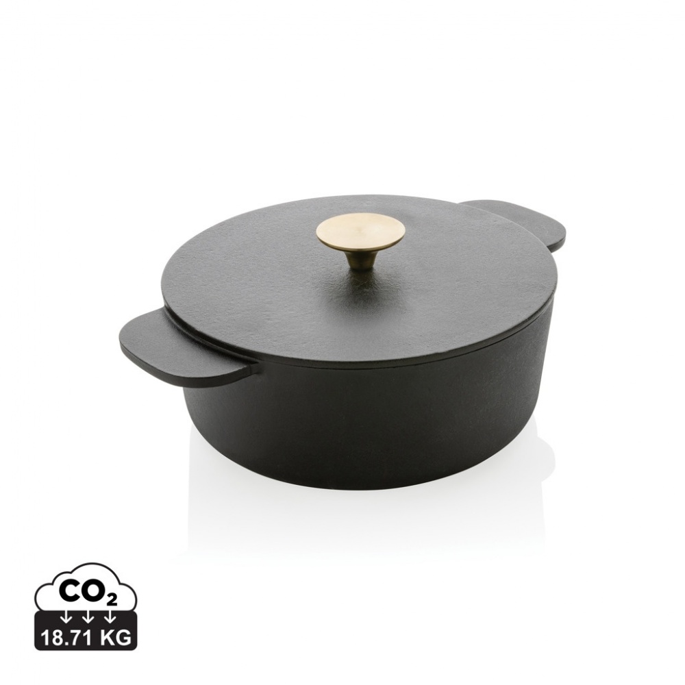 Logotrade promotional gift picture of: Ukiyo cast iron pan medium