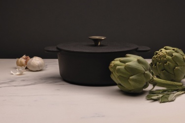 Logo trade promotional giveaways image of: Ukiyo cast iron pan medium