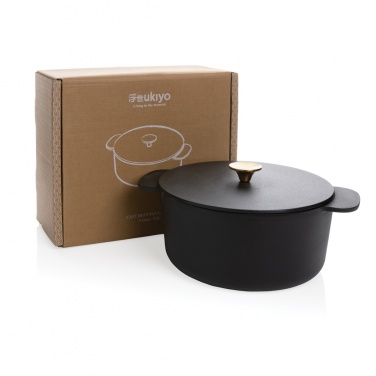 Logo trade promotional items picture of: Ukiyo cast iron pan large