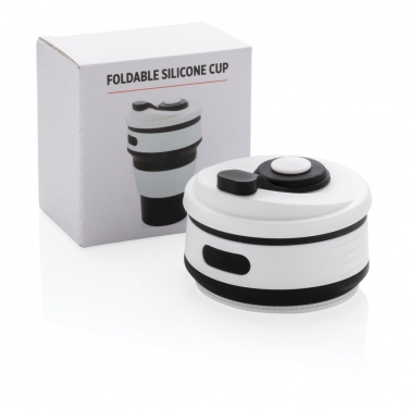 Logotrade corporate gift image of: Foldable silicone cup