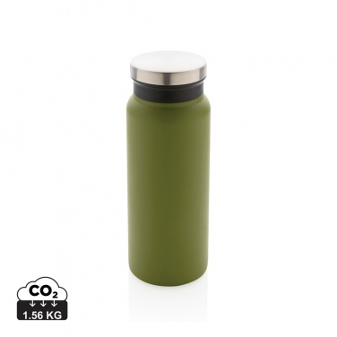 Logotrade promotional product picture of: RCS Recycled stainless steel vacuum bottle 600ML