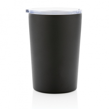 Logo trade promotional item photo of: RCS Recycled stainless steel modern vacuum mug with lid