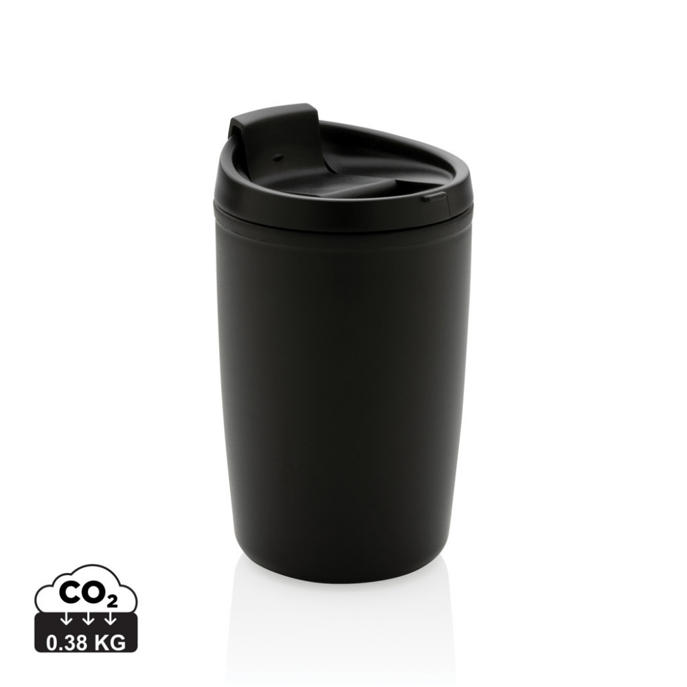 Logo trade promotional giveaways picture of: GRS Recycled PP tumbler with flip lid