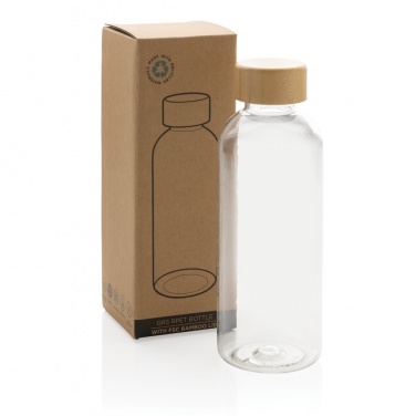 Logotrade promotional product picture of: RCS RPET bottle with bamboo lid