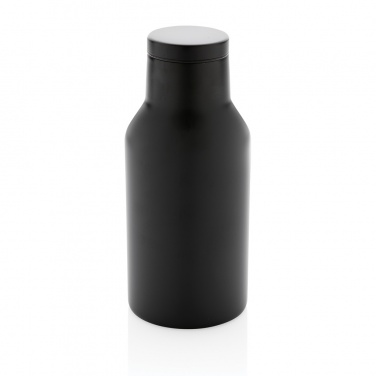 Logo trade promotional giveaways picture of: RCS Recycled stainless steel compact bottle