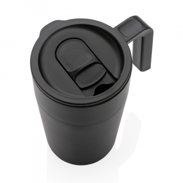 Logotrade promotional giveaway picture of: GRS Recycled PP and SS mug with handle