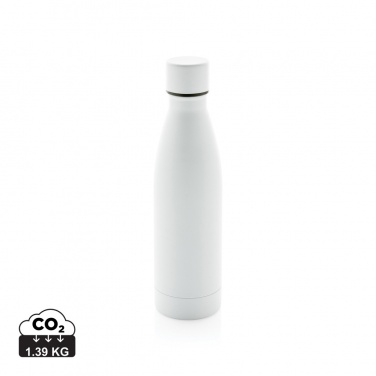 Logo trade corporate gifts picture of: RCS Recycled stainless steel solid vacuum bottle