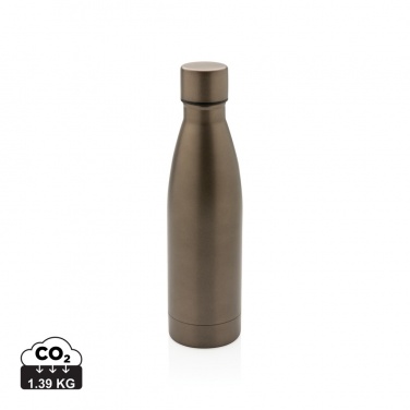 Logotrade promotional product picture of: RCS Recycled stainless steel solid vacuum bottle