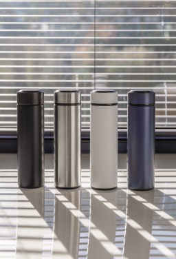 Logo trade promotional gifts image of: Vacuum stainless steel bottle