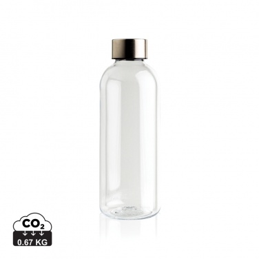 Logo trade corporate gifts image of: Leakproof water bottle with metallic lid