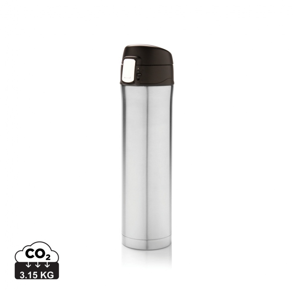 Logo trade business gift photo of: Easy lock vacuum flask
