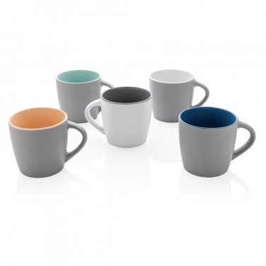 Logo trade promotional gifts image of: Ceramic mug with coloured inner 300ml