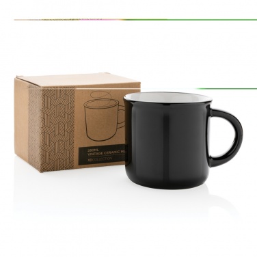 Logotrade promotional product image of: Vintage ceramic mug 280ml