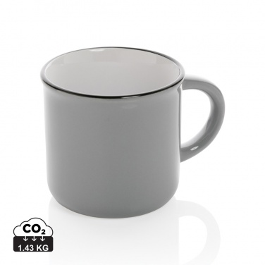 Logo trade advertising products image of: Vintage ceramic mug 280ml