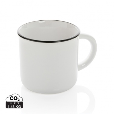 Logo trade promotional item photo of: Vintage ceramic mug 280ml