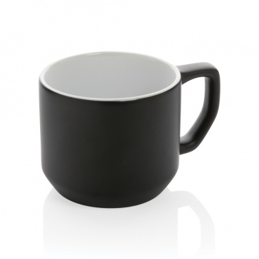 Logo trade advertising products picture of: Ceramic modern mug 350ml