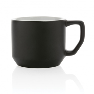 Logo trade promotional giveaways picture of: Ceramic modern mug 350ml