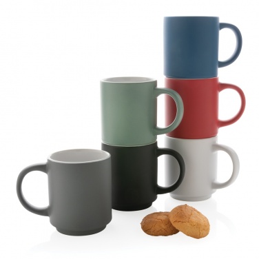 Logo trade promotional merchandise picture of: Ceramic stackable mug 180ml