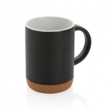 Logo trade corporate gifts picture of: Ceramic mug with cork base 280ml