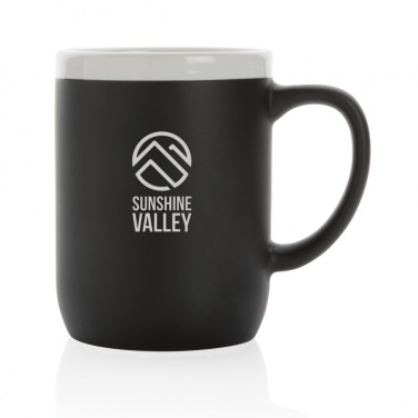 Logotrade promotional item picture of: Ceramic mug with white rim 300ml
