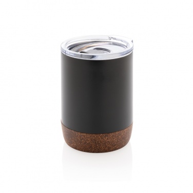 Logo trade promotional products image of: RCS Re-steel cork small vacuum coffee mug