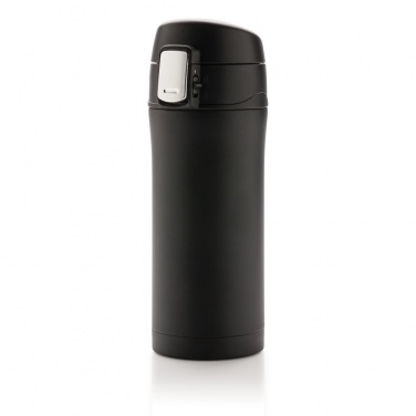 Logotrade promotional item picture of: RCS Recycled stainless steel easy lock vacuum mug