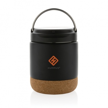 Logo trade corporate gift photo of: Savory RCS certified recycled stainless steel foodflask