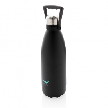 Logotrade advertising product image of: RCS Recycled stainless steel large vacuum bottle 1.5L