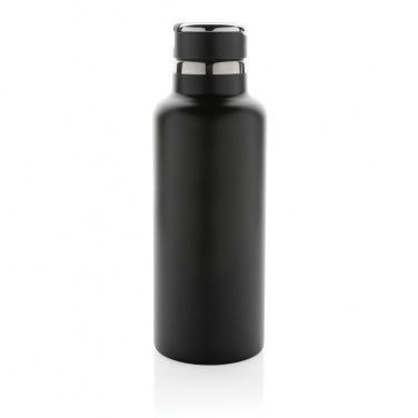 Logo trade promotional merchandise photo of: Hydro RCS recycled stainless steel vacuum bottle with spout