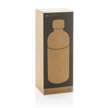 Logo trade promotional products picture of: Soda RCS certified re-steel carbonated drinking bottle
