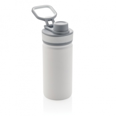 Logo trade promotional merchandise photo of: Vacuum stainless steel bottle with sports lid 550ml