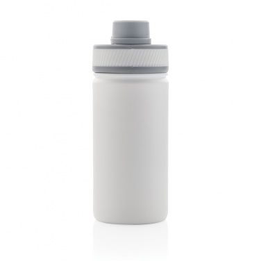Logotrade advertising product image of: Vacuum stainless steel bottle with sports lid 550ml