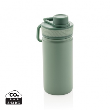 Logo trade promotional merchandise photo of: Vacuum stainless steel bottle with sports lid 550ml