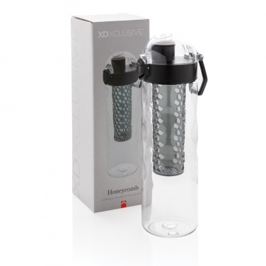 Logotrade corporate gift image of: Honeycomb lockable leak proof infuser bottle