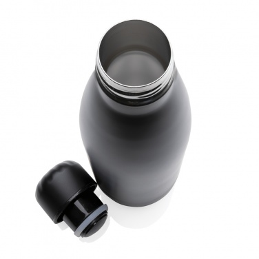 Logotrade promotional giveaway image of: Solid colour vacuum stainless steel bottle 500 ml