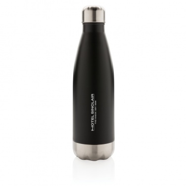 Logo trade promotional items image of: Vacuum insulated stainless steel bottle