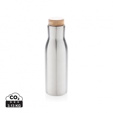 Logotrade promotional product image of: Clima leakproof vacuum bottle with steel lid