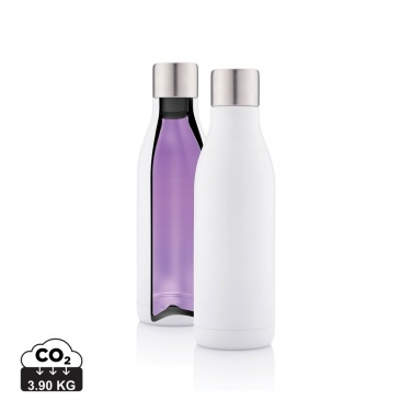 Logotrade promotional item picture of: UV-C steriliser vacuum stainless steel bottle