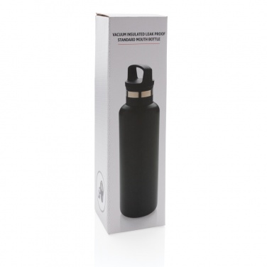 Logotrade corporate gift picture of: Vacuum insulated leak proof standard mouth bottle