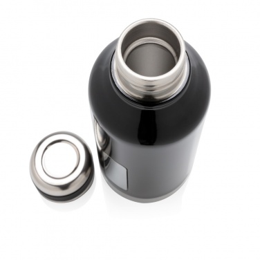 Logotrade promotional gift image of: Leak proof vacuum bottle with logo plate