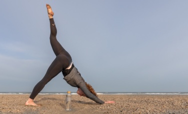 Logotrade promotional merchandise picture of: Impact borosilicate glass bottle with bamboo lid