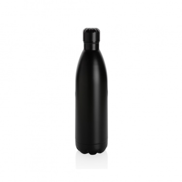 Logotrade advertising product picture of: Solid colour vacuum stainless steel bottle 1L