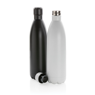 Logotrade promotional giveaway image of: Solid colour vacuum stainless steel bottle 1L