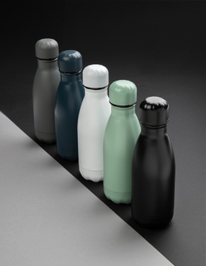 Logotrade promotional item picture of: Solid colour vacuum stainless steel bottle 260ml
