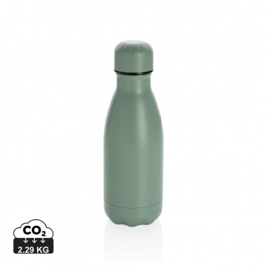 Logo trade promotional merchandise picture of: Solid colour vacuum stainless steel bottle 260ml