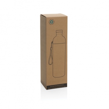 Logo trade promotional merchandise image of: Impact RCS recycled PET leakproof water bottle 600ml