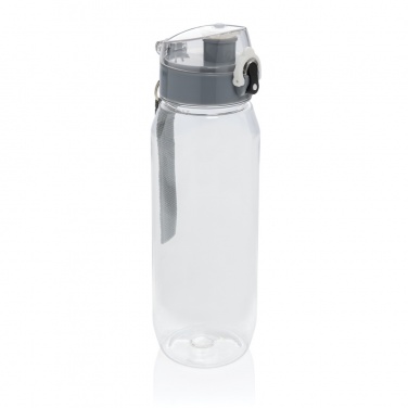 Logo trade promotional gifts picture of: Yide RCS Recycled PET leakproof lockable waterbottle 800ml