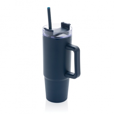 Logo trade corporate gift photo of: Tana RCS plastic tumbler with handle 900ml