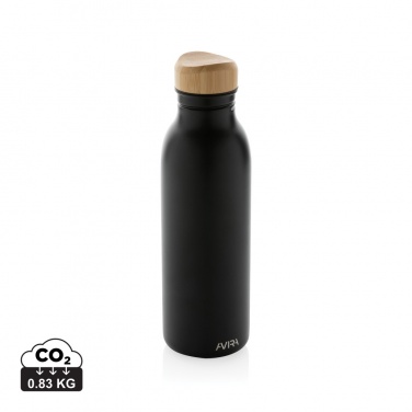 Logotrade promotional item image of: Avira Alcor RCS Re-steel single wall water bottle 600 ML