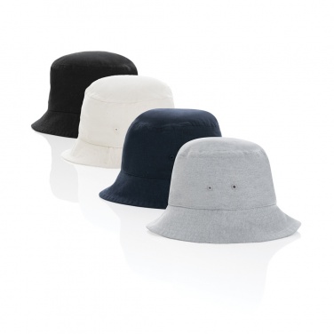 Logo trade promotional gifts picture of: Impact Aware™ 285 gsm rcanvas one size bucket hat undyed